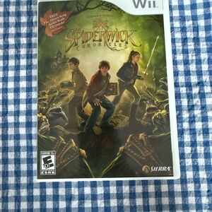 Spiderwick Chronicles (Nintendo Wii, 2008) Game Disc Manual & Original Case